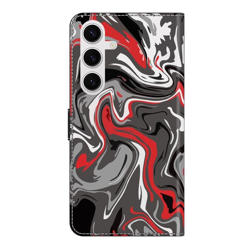 Kožený Kryt Samsung Galaxy S26 Plus Kamenný Vzor