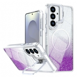 Kryt Samsung Galaxy S26 Plus Kryty Na Mobil Magnetický Gradientní Třpytky A Podklad