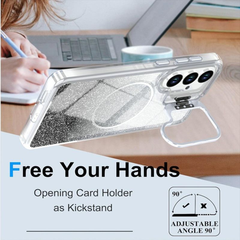 Kryt Samsung Galaxy S26 Plus Kryty Na Mobil Magnetický Gradientní Třpytky A Podklad