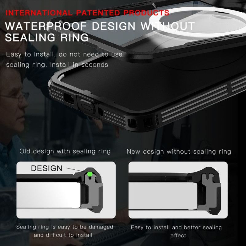 Kryt Samsung Galaxy S26 Plus Voděodolné Magnetické Pouzdro Redpper