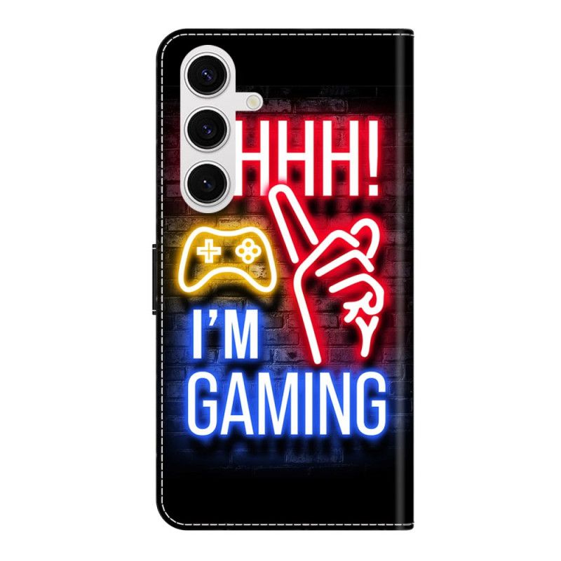 Peněženková Pouzdra Samsung Galaxy S26 Plus Kryty Na Mobil Neonový Vzor