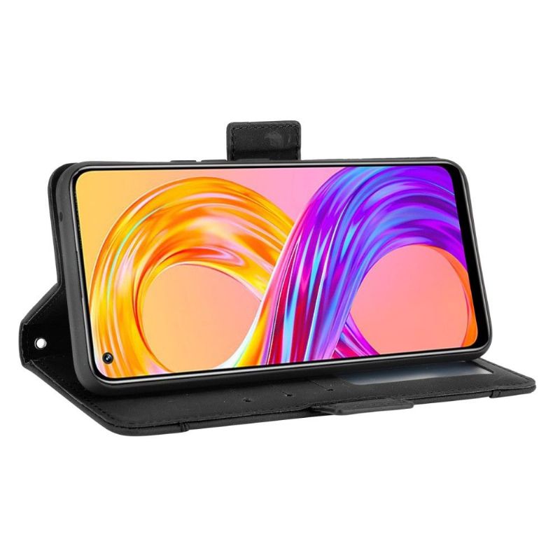 Flipové Pouzdro Na Realme 8 / 8 Pro Premium S Držitelem Karty