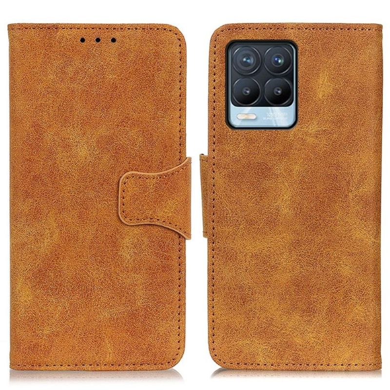 Pouzdra Na Realme 8 / 8 Pro Edouard Vintage Z Umělé Kůže