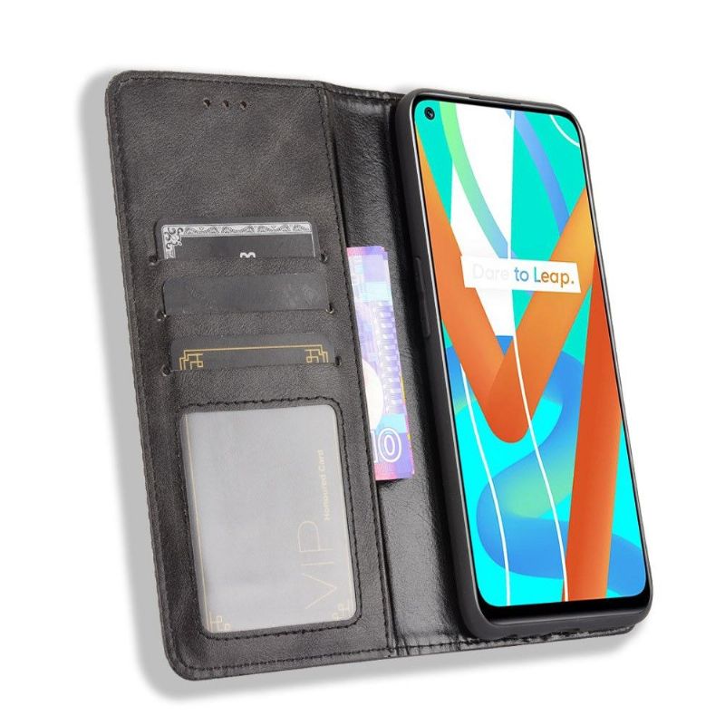 Pouzdra Na Realme 8 / 8 Pro Kůže Ve Stylu Cirénius