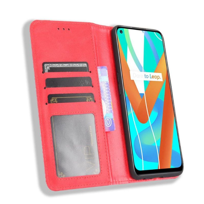Pouzdra Na Realme 8 / 8 Pro Kůže Ve Stylu Cirénius