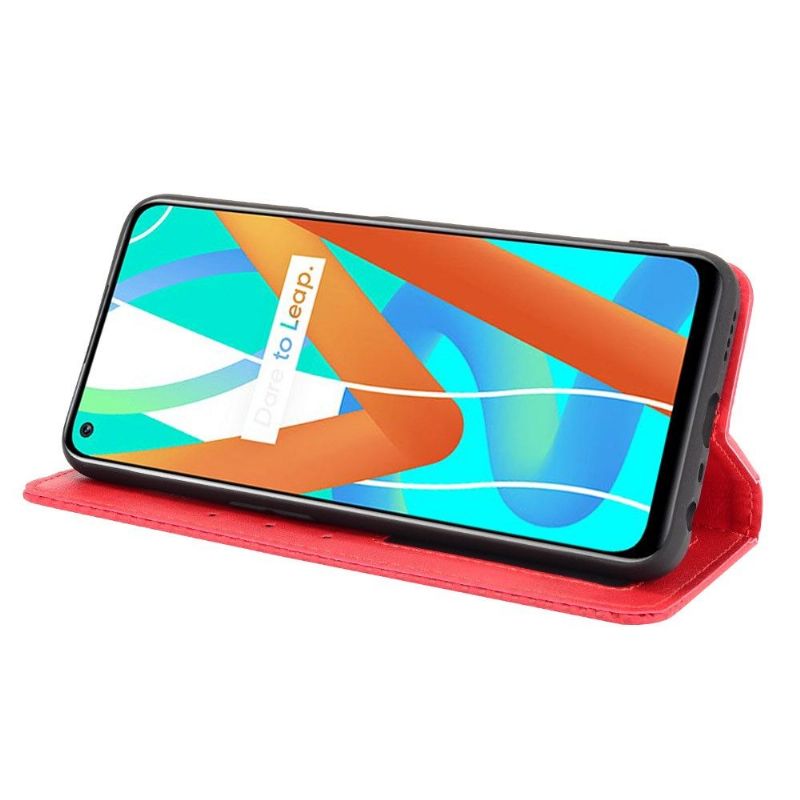 Pouzdra Na Realme 8 / 8 Pro Kůže Ve Stylu Cirénius