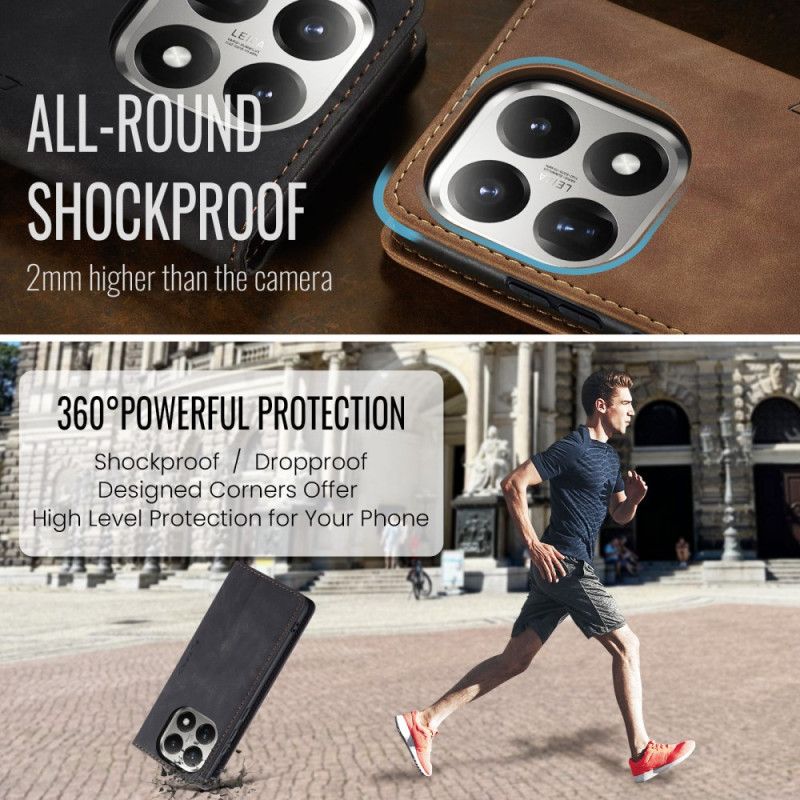 Kožené Pouzdro Folio Xiaomi 15t Caseme