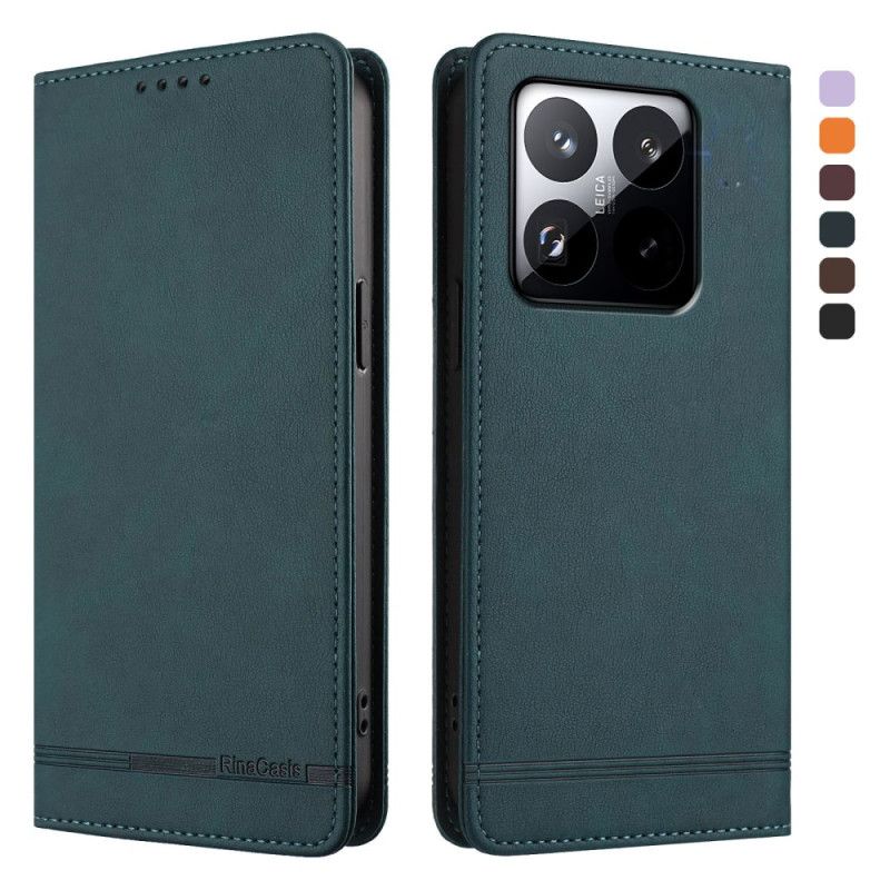 Kožené Pouzdro Folio Xiaomi 15t Prémiový Design