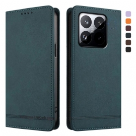Kožené Pouzdro Folio Xiaomi 15t Prémiový Design