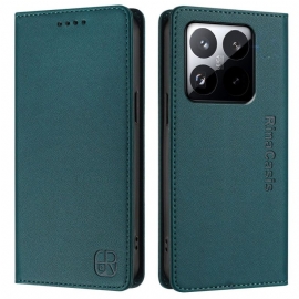 Kožené Pouzdro Xiaomi 15t Kryty Na Mobil Rfid Peněženka