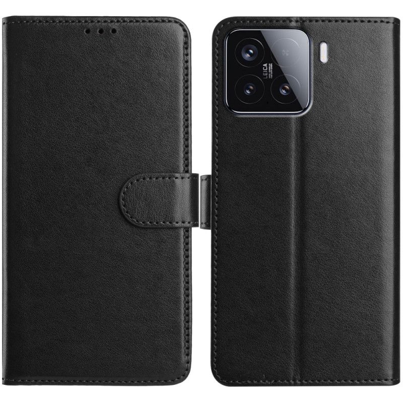 Kožený Kryt Na Xiaomi 15t Pouzdra Na 8 Karet