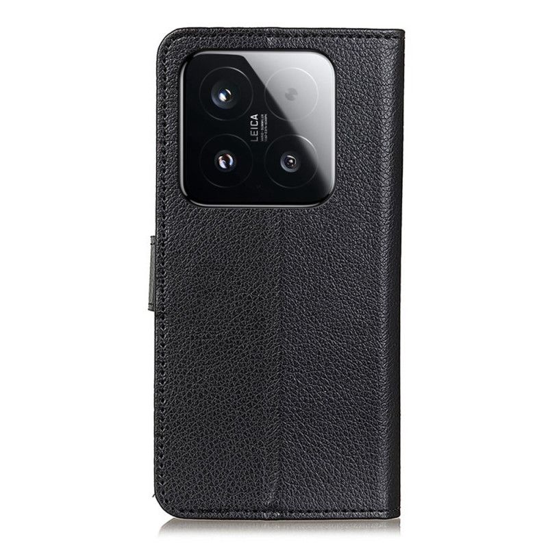 Kožený Kryt Na Xiaomi 15t Tradiční Umělá Kůže