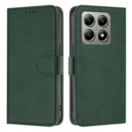 Kožený Kryt Xiaomi 15t Kožený Efekt