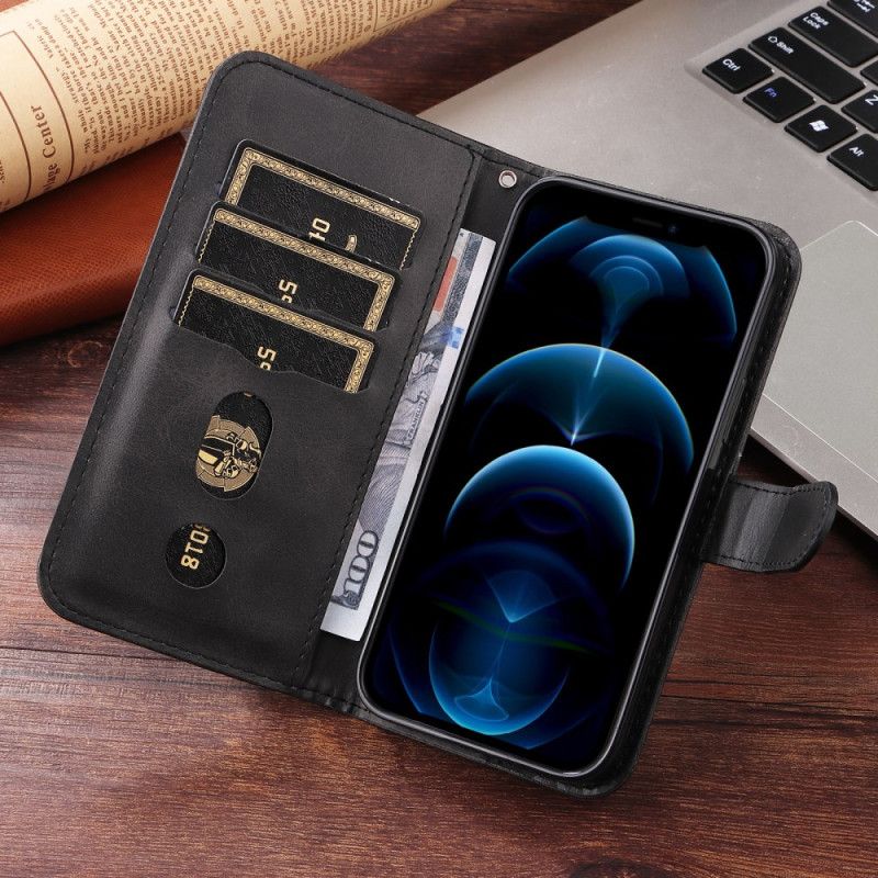 Kožený Kryt Xiaomi 15t Kapsa Na Zip