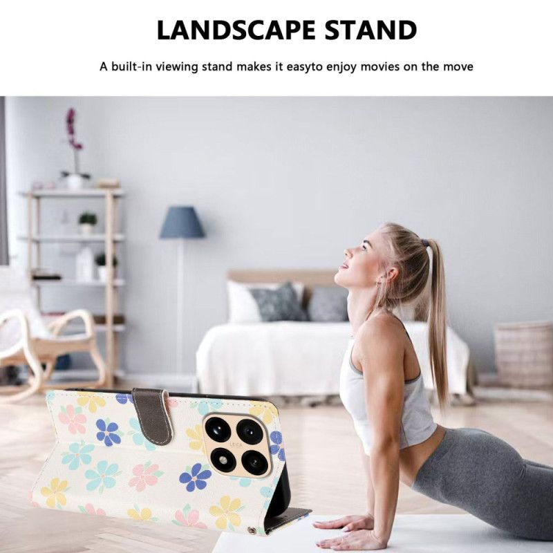 Kožený Kryt Xiaomi 15t Různé Vzory