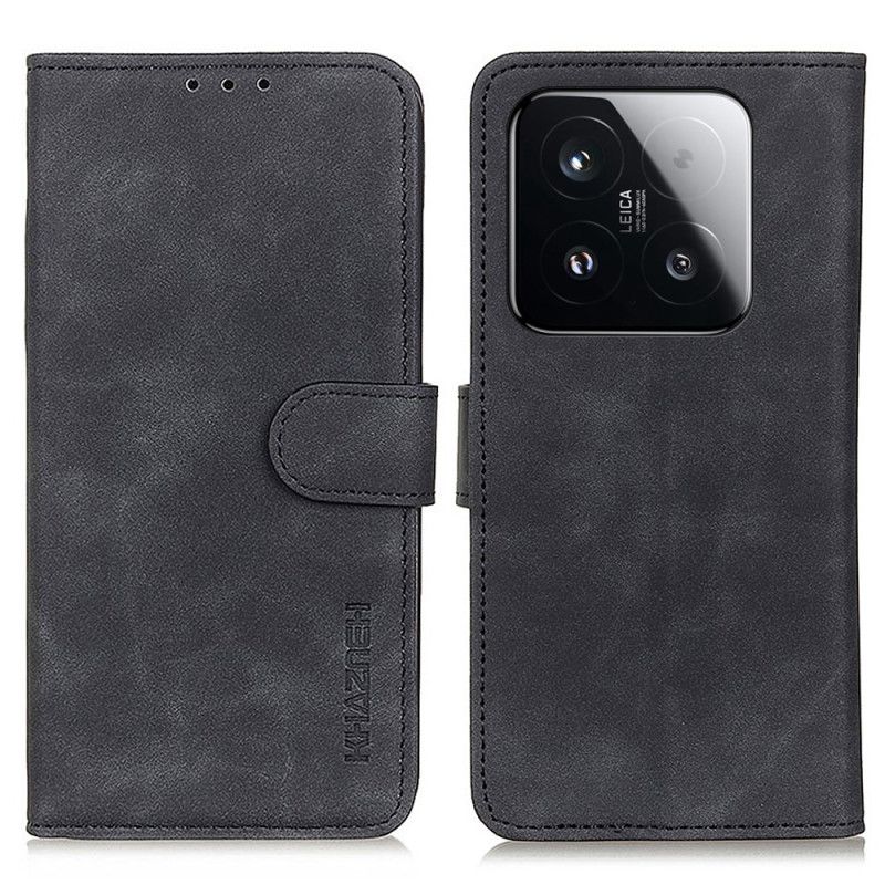 Kožený Kryt Xiaomi 15t Semišový Efekt Khazneh