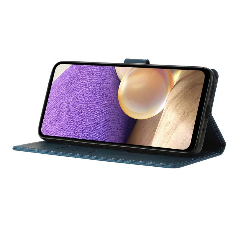 Kožený Kryt Xiaomi 15t Trojúhelníkový Vzor