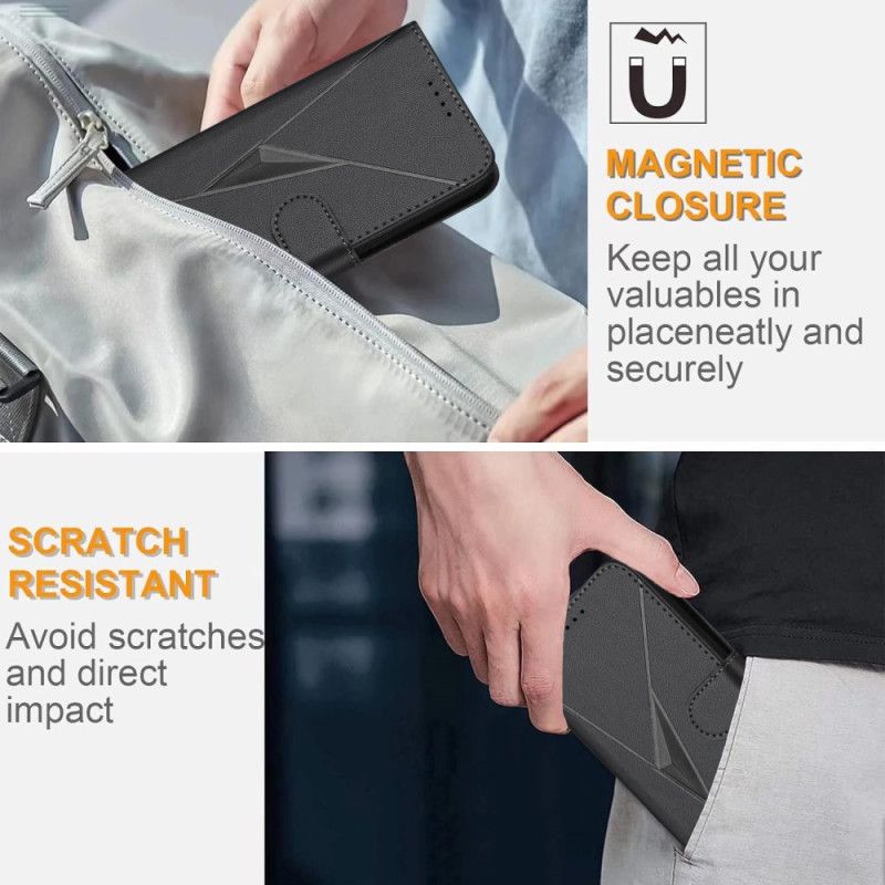 Kožený Kryt Xiaomi 15t Umělecký Vzor