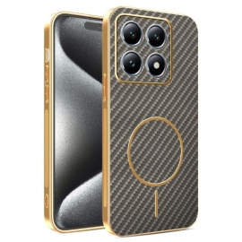 Kryt Xiaomi 15t Textura Uhlíkových Vláken