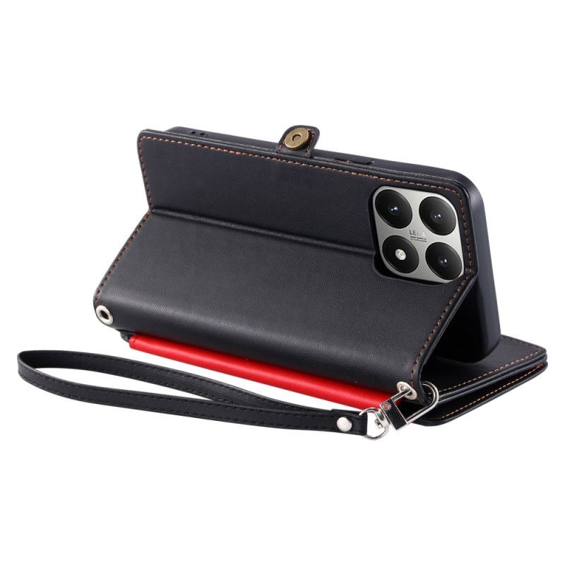 Peněženková Pouzdra Xiaomi 15t 8 Slotů Na Karty