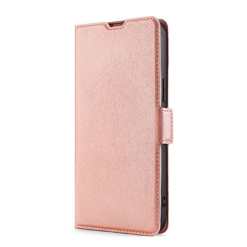 Kožené Pouzdro Na Oppo Find X5 Lite Minimalistický Obchod S Umělou Kůží
