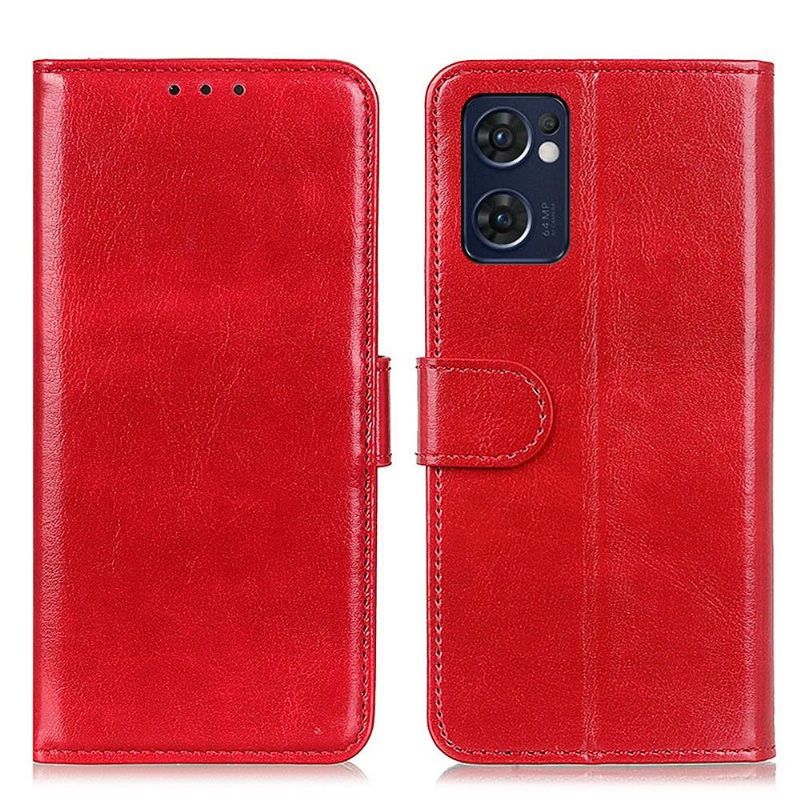 Pouzdra Na Oppo Find X5 Lite Flipové Pouzdro Funkce Stojanu Z Umělé Kůže