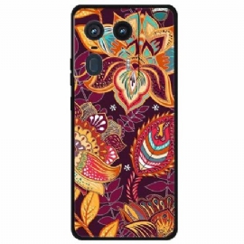 Kryt Motorola Edge 50 Ultra Zlatý Květ Cercis
