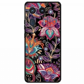 Kryt Na Motorola Edge 50 Ultra Fialové Listy