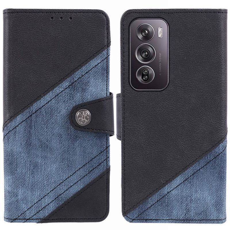 Peněženková Pouzdra Oppo Reno 12 Pro 5g Bi-textura