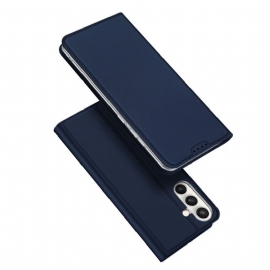 Kožené Pouzdro Folio Na Samsung Galaxy S25 Fe Skin Pro Series Dux Ducis