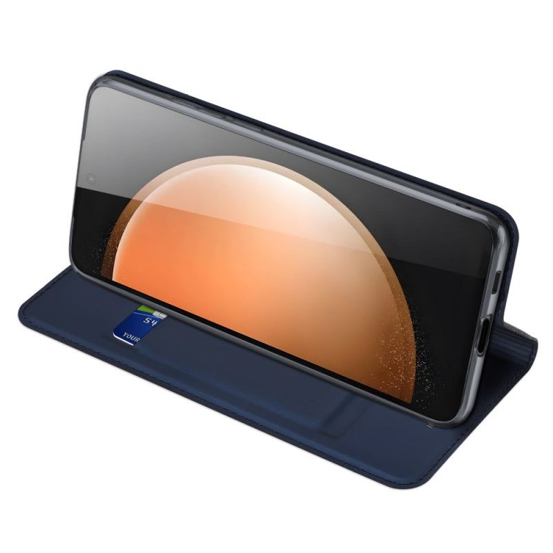 Kožené Pouzdro Folio Na Samsung Galaxy S25 Fe Skin Pro Series Dux Ducis