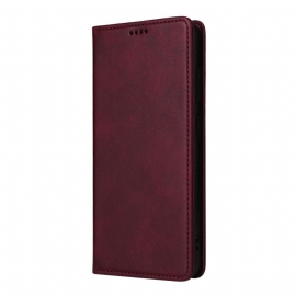 Kožené Pouzdro Folio Samsung Galaxy S25 Fe Kožený Efekt