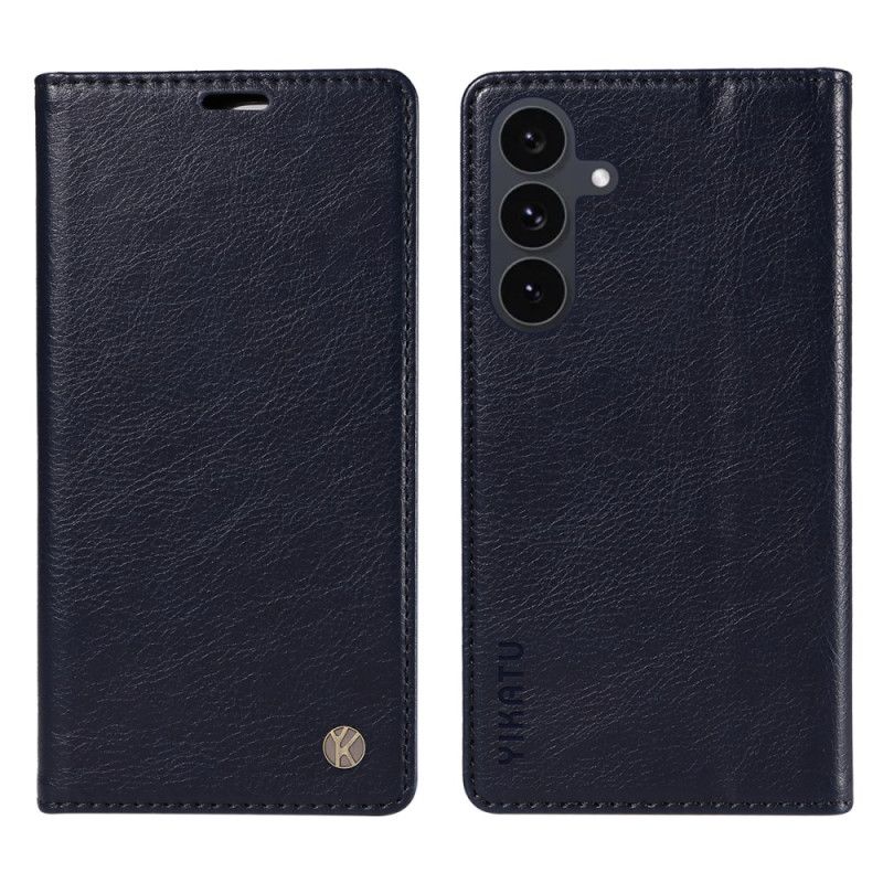 Kožené Pouzdro Folio Samsung Galaxy S25 Fe Ykatu