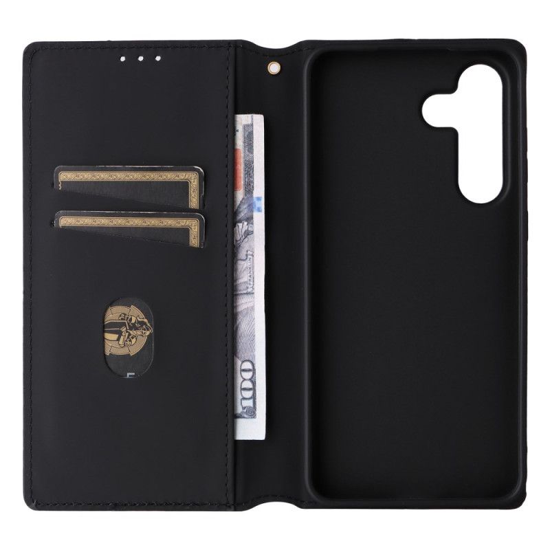 Kožené Pouzdro Samsung Galaxy S25 Fe Kryty Na Mobil Lesklá