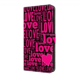 Kožený Kryt Na Samsung Galaxy S25 Fe Láska