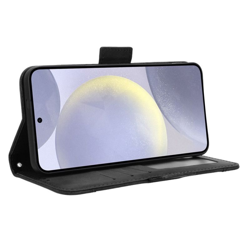 Kožený Kryt Na Samsung Galaxy S25 Fe Slot Na Více Karet