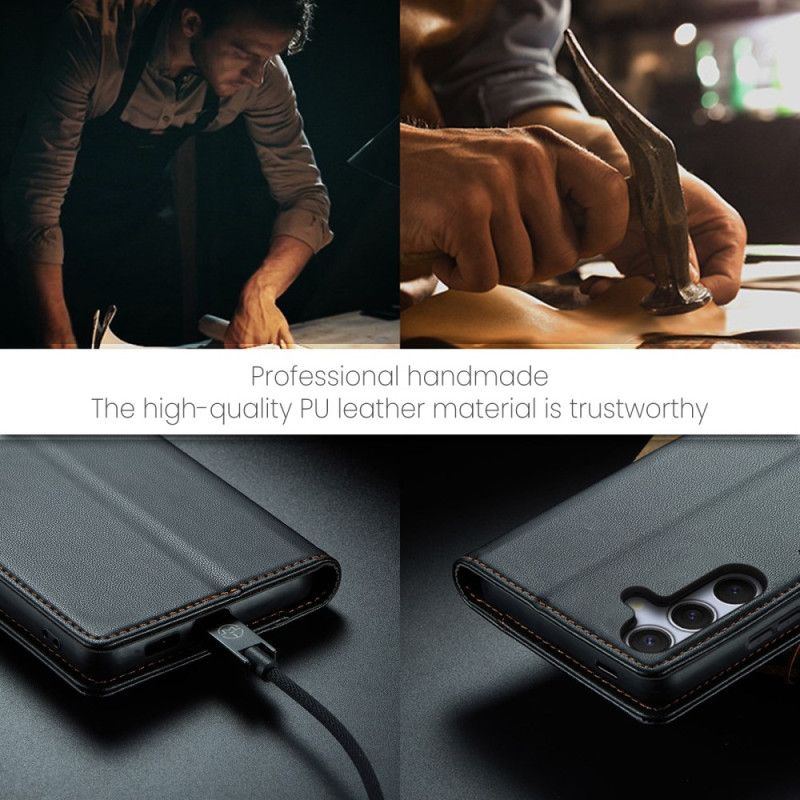 Kožený Kryt Samsung Galaxy S25 Fe Caseme