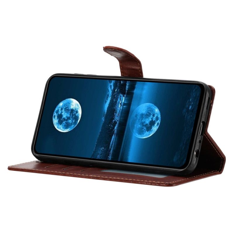 Kožený Kryt Samsung Galaxy S25 Fe Umělá Kůže