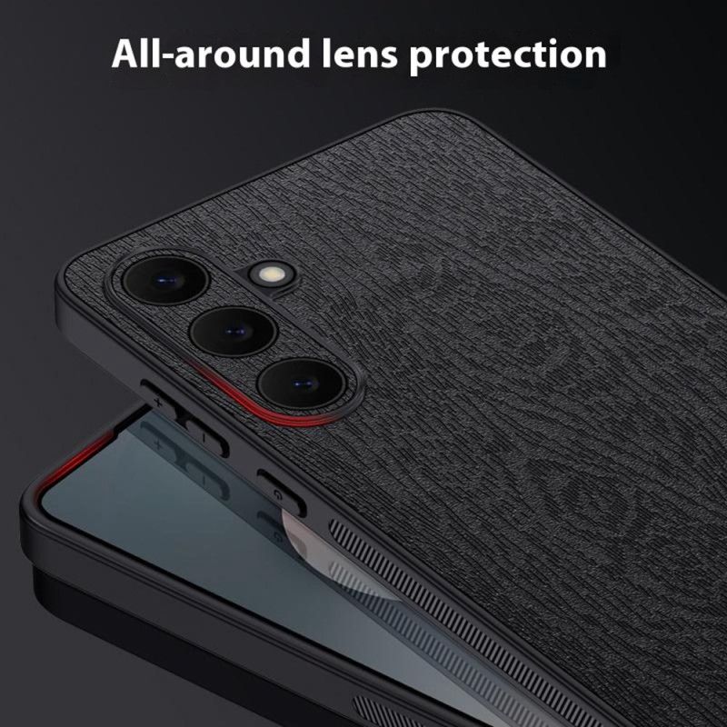 Kryt Samsung Galaxy S25 Fe Dřevěný Efekt