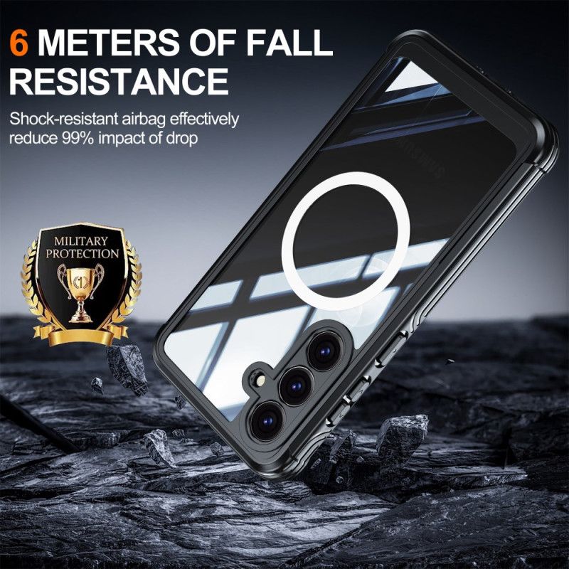 Kryt Samsung Galaxy S25 Fe Kryty Na Mobil Magnetický S Ochranou Obrazovky