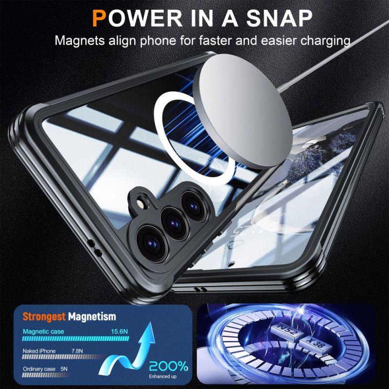 Kryt Samsung Galaxy S25 Fe Kryty Na Mobil Magnetický S Ochranou Obrazovky