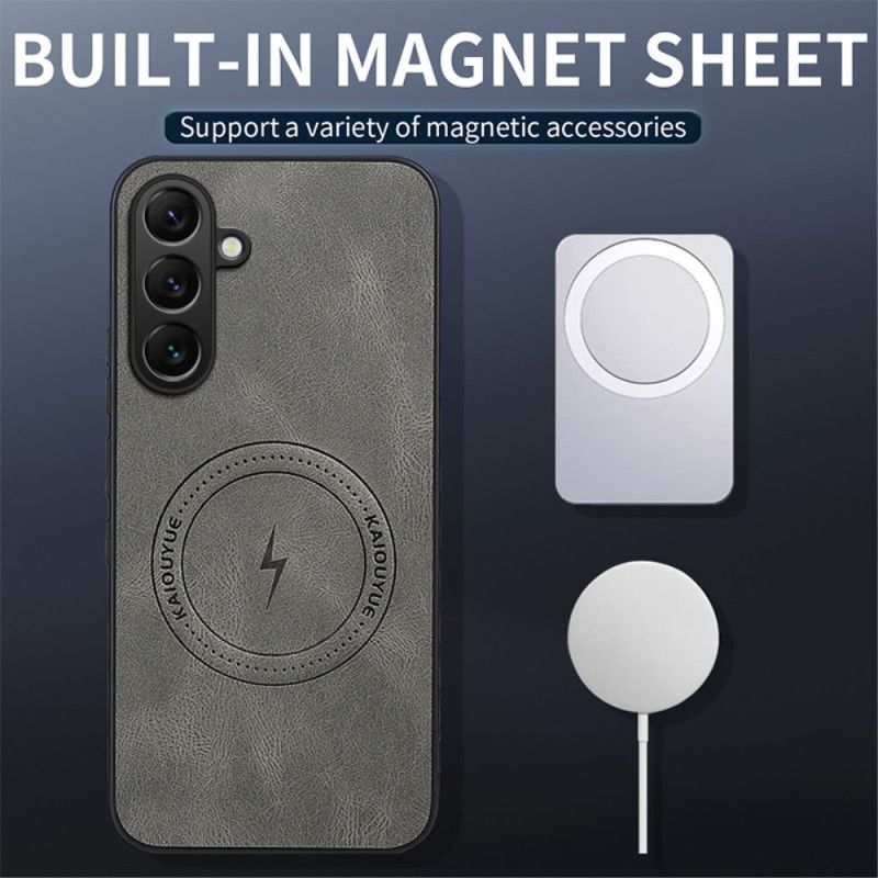 Kryt Samsung Galaxy S25 Fe Magsafe Efekt Kůže Nappa