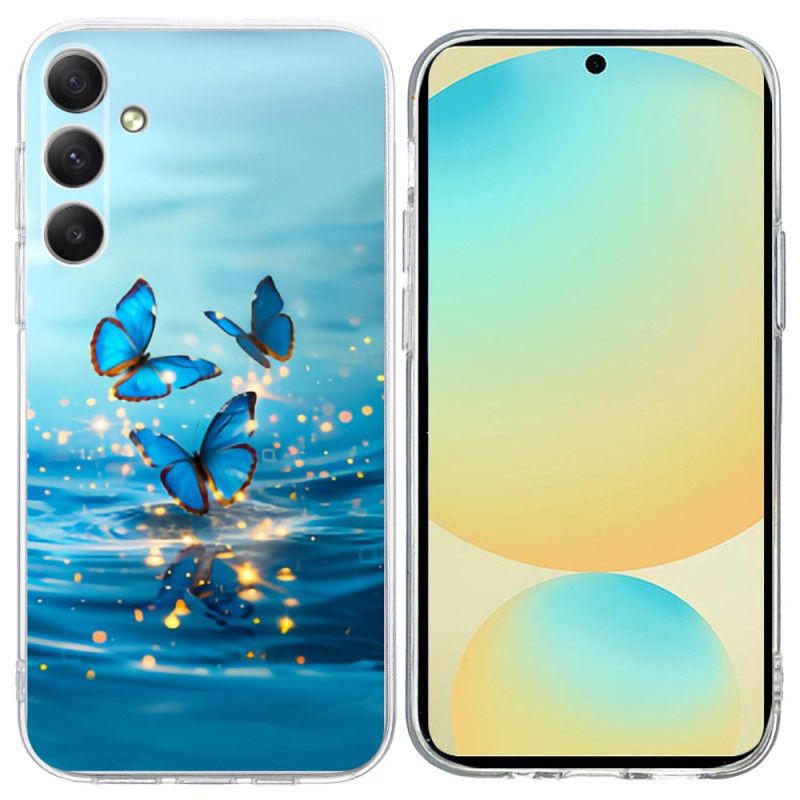 Kryt Samsung Galaxy S25 Fe Modrí Motýli