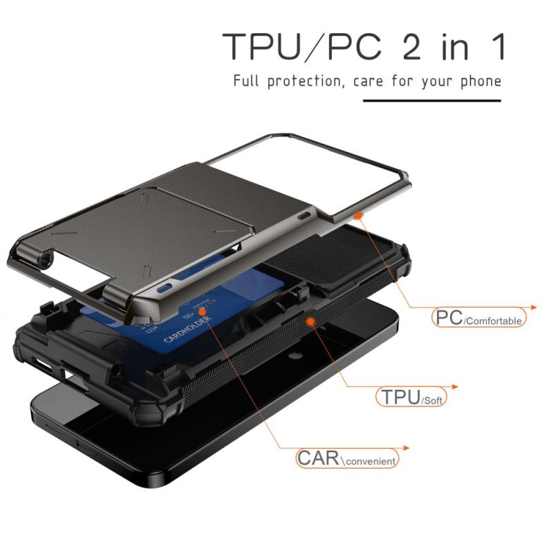 Kryt Samsung Galaxy S25 Fe Výklopné Pouzdro Na Karty