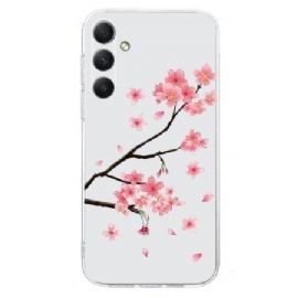 Kryt Samsung Galaxy S25 Fe Švestka Květy