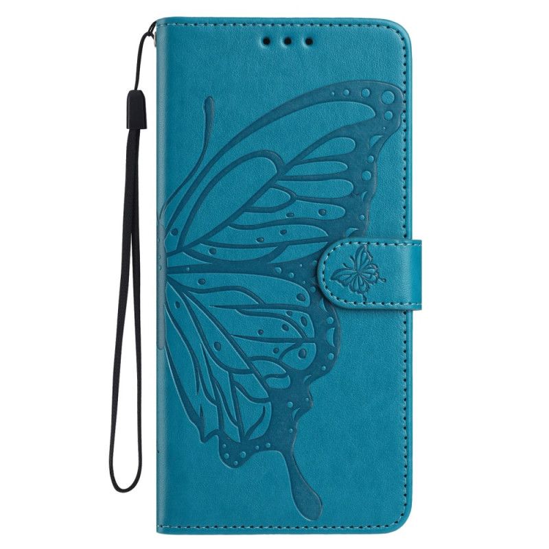 Peněženková Pouzdra Samsung Galaxy S25 Fe Motýlí Vzor