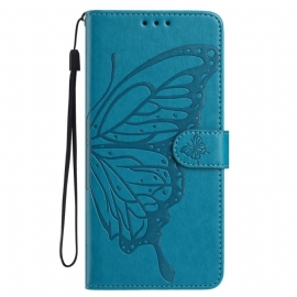 Peněženková Pouzdra Samsung Galaxy S25 Fe Motýlí Vzor