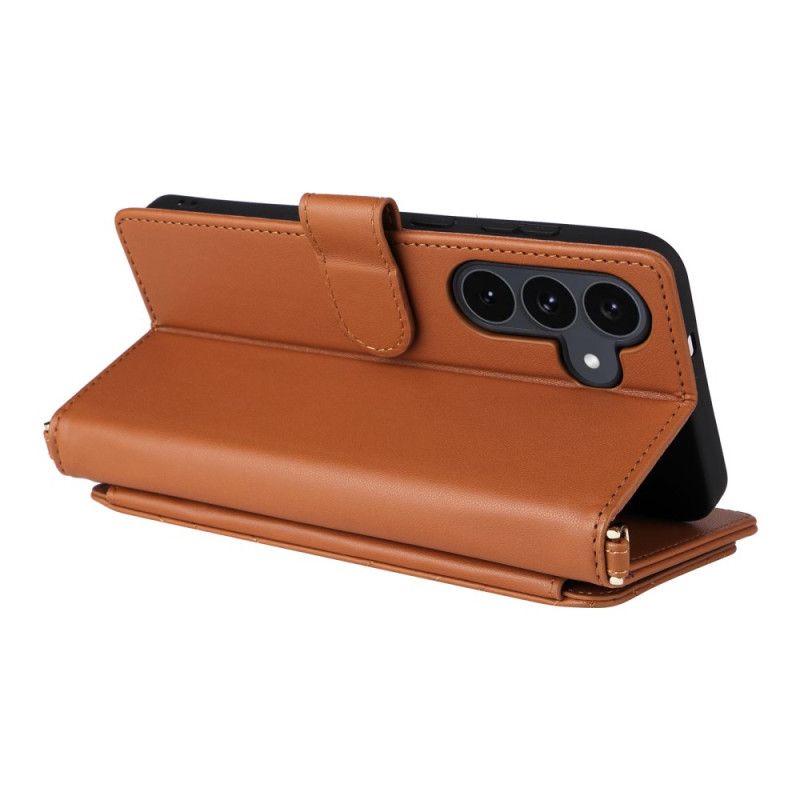 Peněženková Pouzdra Samsung Galaxy S25 Fe Popruh A Ramenní Popruh