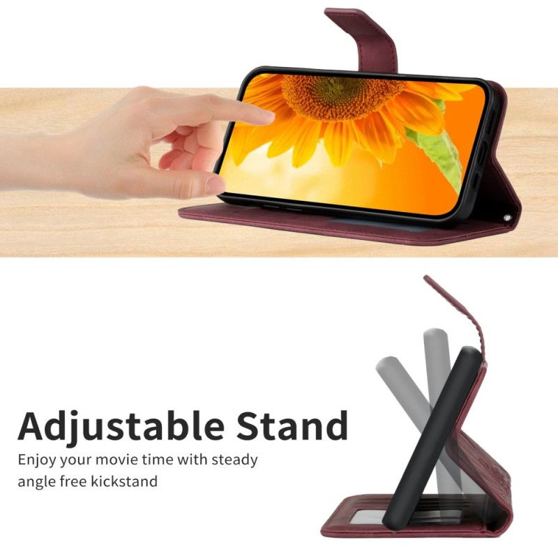 Peněženková Pouzdra Samsung Galaxy S25 Fe Ramenní Popruh S Potiskem Slunečnic