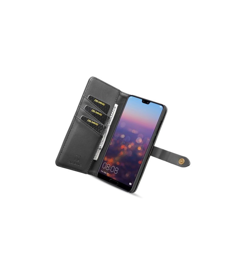 Kryt Flipové Pouzdro Na Huawei P20 Pro S Odnímatelným Pláštěm